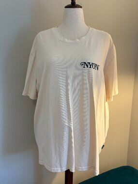 New York or Nowhere Always T-Shirt Unisex Size 3X Cream NWOT